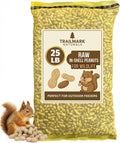25 LB - Raw Peanuts For Squirrels, Raw In Shell Peanuts For Birds and Wildlife- Squirrel Food, Wild Bird Seed - Grown in The USA