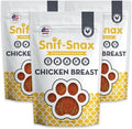 Snif-Snax Smoked Chicken Breast Dog Treats (4oz, 3-Pack) – All Natural Human Grade Jerky – Grain Free Training Treats for Dogs – Single Ingredient, Chicken Strips for Small, Medium & Large Dogs