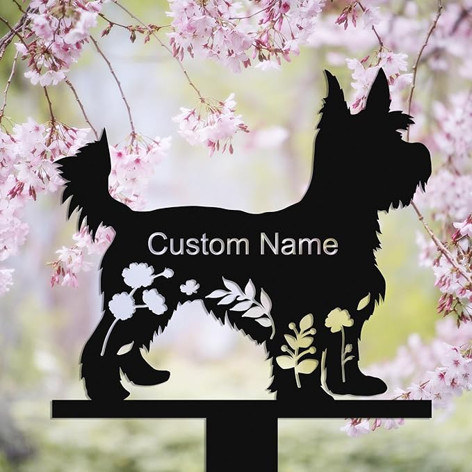 Personalized Dog Memorial Stake, Dog Grave Marker, in Memorial of Dog, Dog Loss Gift, Dog Name Sign Pet Sympathy Gift