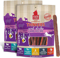 PLATO Pet Treats Thinkers - Meat Stick Treats for Dogs - Limited Ingredient Dog Treats with EPA and DHA to Support Skin, Coat, and Brain - Air-Dried Dog Treats - Thinkers Lamb 18oz - 2 Pack