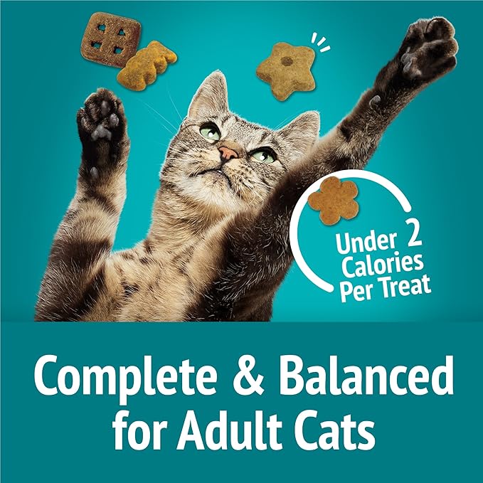 Purina Friskies Cat Treats, Party Mix Meow Luau Crunch - (Pack of 6) 6 oz. Pouches