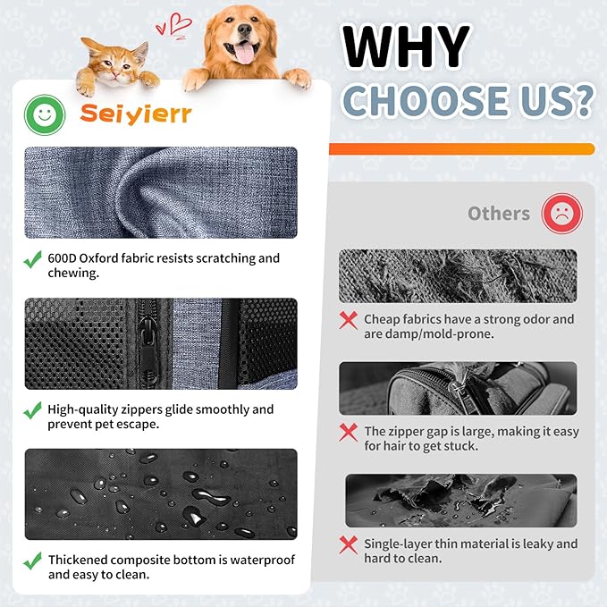 Dog Playpen, Portable Pet Play Pen Foldable Carrying Case, Puppy Pens Outsid for Small Cat Indoor/Outdoor, Removable Mesh Shade Cover