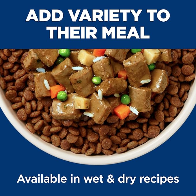 Hill's Science Diet Adult 7+ Wet Dog Food, Chicken & Barley, 13 oz. Cans, 12-Pack