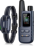 Jugbow Shock Collar for Dogs - 4200FT Training Collar with Remote Control, Beep/Shock/Vibration, Rechargeable Waterproof E-Collar for Small Medium Large Dogs (Dark Blue)