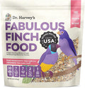 Dr. Harvey’s Fabulous Finch Food for Outside Feeder and Indoor Birds- Premium Bird Feed with Seeds, Nuts, Fruits, Vegetables for Finches (4 Pounds)