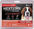 NEXTSTAR Flea And Tick Prevention For Dogs, Repellent, Treatment, and Control, Fast Acting Waterproof Topical Drops for Small, Medium and Large Dog and Puppies, 3 Monthly Doses