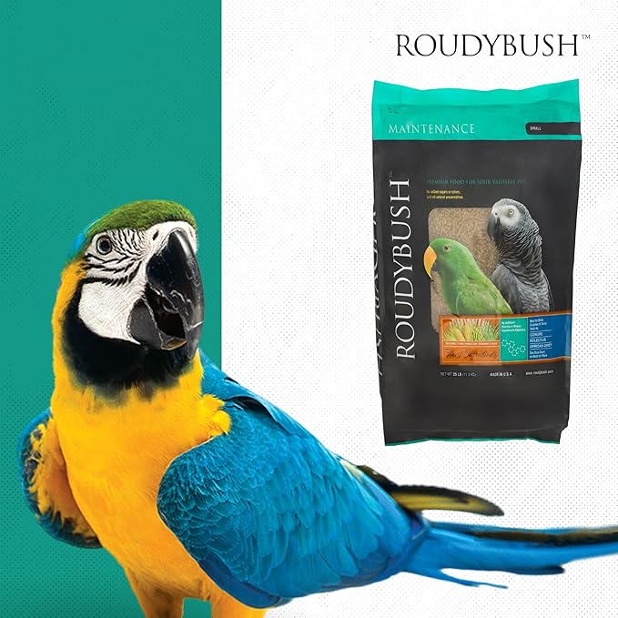 RoudyBush Daily Maintenance Bird Food, Small, 25-Pound (225SMDM)