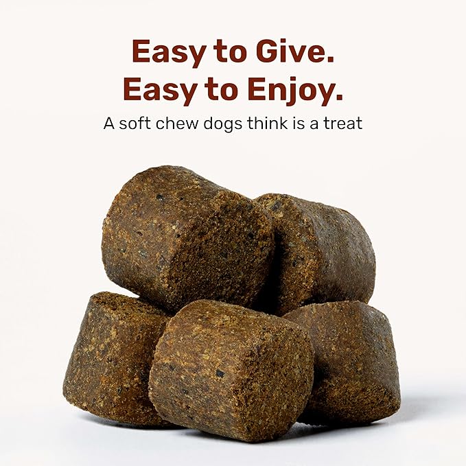 Badlands Ranch Super Mobility Soft Chews for Dogs – Superfood Blend with Glucosamine, Chondroitin & Eggshell Membrane – 60 Soft Chews