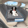 Loiion Thickened 4 in Orthopedic Dog Car Bed, Non-Slip Backseat Pet Mat, Removable Washable for SUVs/Sedans/Trucks, Plush Comfort for Large/Senior Dogs, Easy Clean (Dark Gray, (50" L×24.6" W×4" H))
