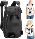 Mosago Dog Backpack Carrier, Adjustable Pet Front Carrier with Thick Padded Bottom Support, Legs-Out Chest Carrier for Small to Medium Dogs 7–11 lbs, Easy Fit for Walking, Hiking, Camping, Traveling