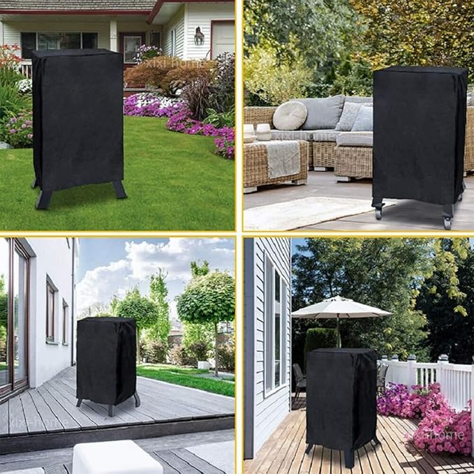 xixi-home Bird Cage Good Night Cover Sunshade Cold and Soundproof Windproof Dustproof Waterproof Heat Insulation Splashproof Foldable Zipper Washable Thickened Ventilation Cage (46 * 46 * 70cm)