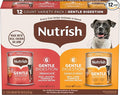 Nutrish Gentle Digestion Premium Paté and Chunks in Gravy Variety Pack Wet Dog Food, 13 oz. Can, 12 Count (Rachael Ray)