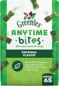 Greenies Anytime Bites Dog Treats, Original Flavor, Dog Training Treats, 10.3 oz. Bag
