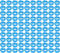 Fydun 100PCS S Leg Rings, 8mm Pigeons Identification Poultry Plastic Bird Foot Clip Pool Vacuum Hoses Bands No Words SuppliesOrange Health Supplies Band for Identify Orange (Light Blue)