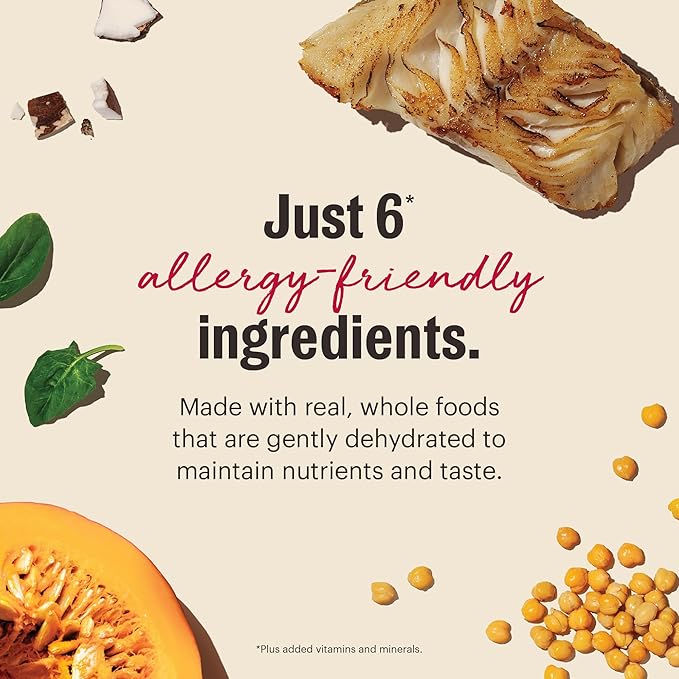 The Honest Kitchen Human Grade Wholemade™ Dehydrated Limited Ingredient Dog Food, Fish 10 lb Bag (makes 40lbs)