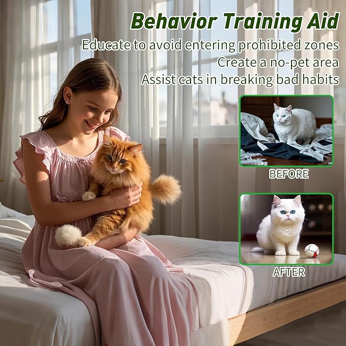 24 Pack Cat Deterrent Outdoor Indoor, Keep Cats Away Yard Garden, Safe for Pets Kids