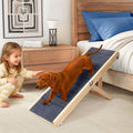 Dog Ramp for Couch & Bed - Joint & Spine Support with Gentle Incline for Small Dogs, Adjustable, Anti-Slip & Foldable, Up to 35 lbs