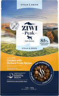 ZIWI Peak Steam & Dried Dog Food - Cage-Free Chicken w/Fruits - High Protein, Low Carb, All Breeds & Lifestages, for Digestive Health (28.8oz)