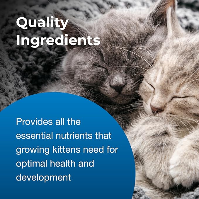PetAg KMR Kitten Milk Replacer Powder - 28 oz - Powdered Kitten Formula with Prebiotics, Probiotics & Vitamins for Kittens Newborn to Six Weeks Old- Easy to Digest