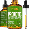 Liquid Probiotics for Dogs & Cats of All Ages | Dog Probiotics to Provide Digestion Balance | Prebiotic Blend for Harmonious Food Absorption | 3 Billion CFU | Herbal Flavor | 2 Oz