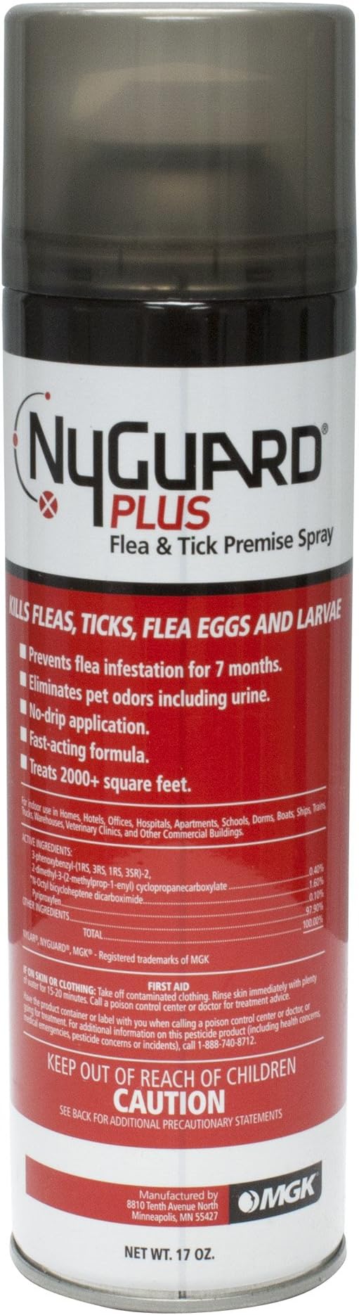 MGK NyGuard Plus Flea & Tick Aerosol (2) 17 oz. cans