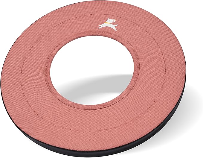 OllyDog Super Flyer Dog Frisbee Toy, 11" – Durable, Lightweight & Water-Resistant Flying Disc – Soft on Teeth & Gums – Floats on Water – Outdoor Fetch Toy for Medium & Large Dogs (Desert)