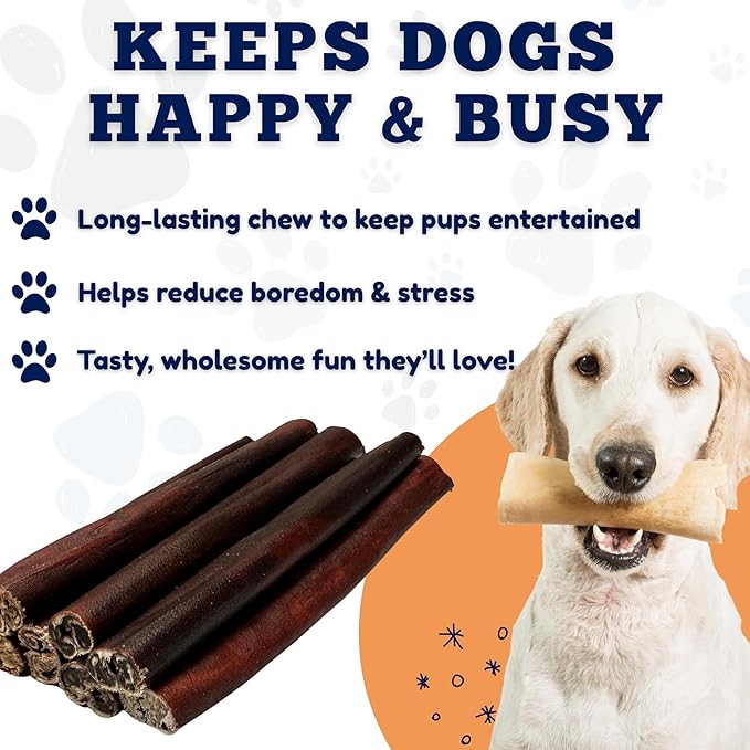 Amazing Dog Treats 6 Inch Collagen Stick - (75 Count)- Collagen Sticks for Dogs - No Hide Dog Bones