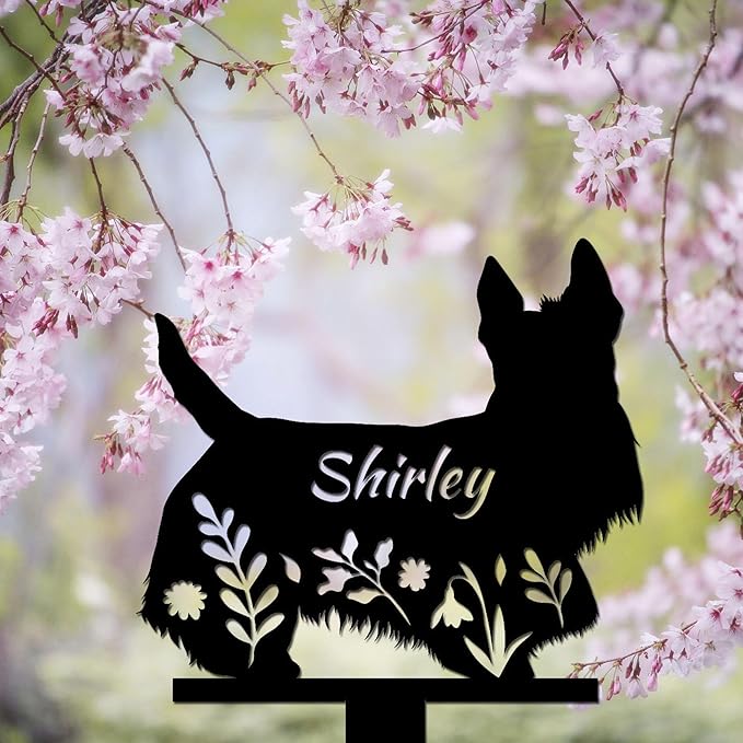 Personalized Dog Memorial Stake, Dog Grave Marker, in Memorial of Dog, Dog Loss Gift, Dog Name Sign Pet Sympathy Gift