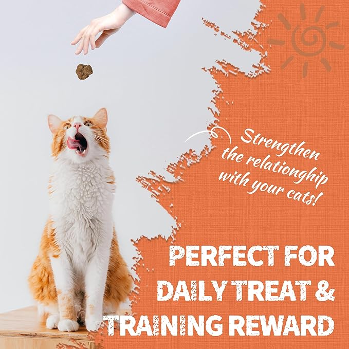 Just Try 16 OZ Dental Health Treats for Cats - Advanced Kelp Clean Teeth & Fresh Breath - Reduce Plaque & Tartar - Chicken Flavored Chews