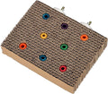 Super Bird Creations SB1217 Cardboard Treat Block - Interactive Chewing and Foraging Bird Toy for Medium Birds - Medium Conures, Parrots, Ringnecks - Encourages Exploration and Physical Exercise