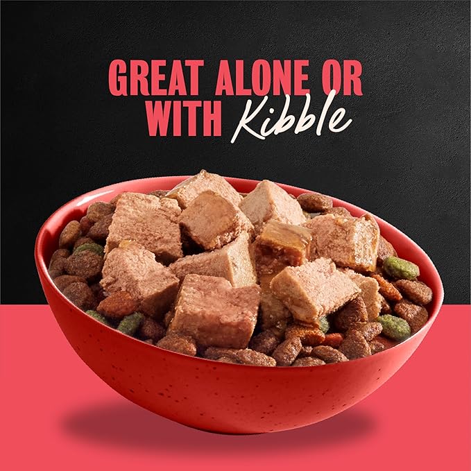 Cesar Classic Loaf in Sauce Adult Wet Dog Food Beef Recipe, 3.5 oz. Easy Peel Trays, 24 Count (Pack of 1)