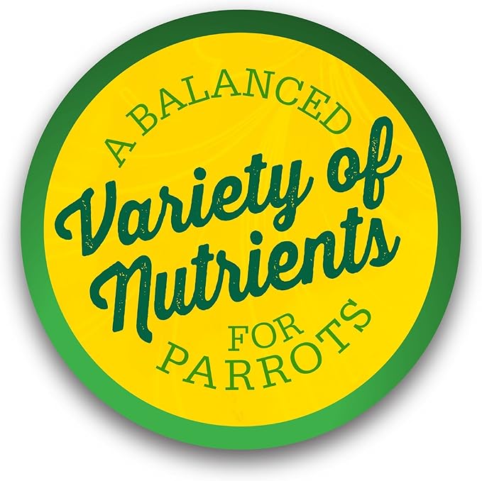 Wild Harvest Advanced Nutrition Parrot 8 Pounds, Seed, Grain and Vegetable Mix (Pack of 2)