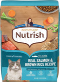 Nutrish Rachael Ray Dry Cat Food Real Salmon & Brown Rice Recipe, 14 lb. Bag