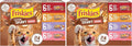 Friskies Purina Extra Gravy Wet Cat Food Chunky Variety Pack (with Chicken,Turkey,Salmon,Beef) - 5.5 oz. Cans,(Pack of 48)