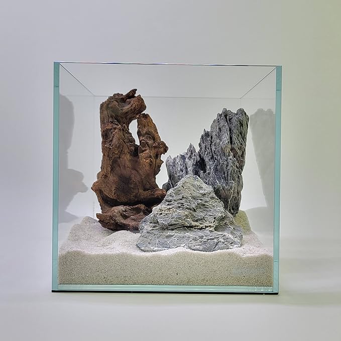 Lifegard 3 Gallon Nano Cube Low Iron Ultra Clear Glass Aquarium