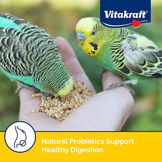 Vitakraft Menu Premium Parakeet Food - Vitamin-Fortified - Daily Pet Bird Food,2.5 pounds,(Pack of 2)