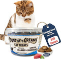 Fieldcrest Farms Nothin’ to Hide Collagen Cat Treats – Crunchy & Creamy Cat Snacks, High-Protein Healthy Treats for Skin, Coat & Joint Support, Tuna Flavor, 8 oz.