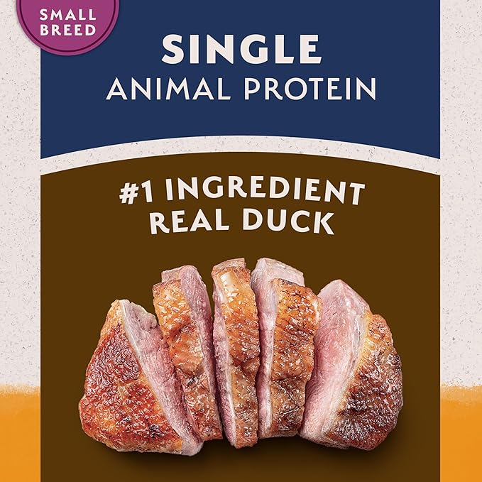 Natural Balance Limited Ingredient Small-Breed Adult Grain-Free Dry Dog Food, Reserve Duck & Potato Recipe, 12 Pound (Pack of 1)