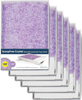 PetSafe ScoopFree Disposable Crystal Cat Litter Tray - Easy Cleaning Box - Refill Tray for Automatic Litter Box - Lavender Scent - 4.3 lb Bags - 6 Pack