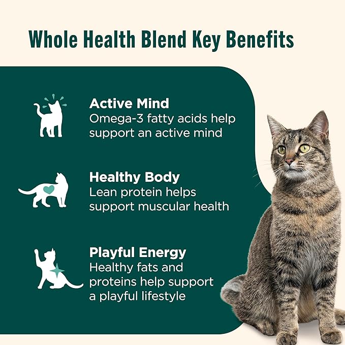 Nutrish Grain Free Wet Cat Food Chicken & Liver Recipe Whole Health Blend with Real Shredded Chicken & Chicken Liver Morsels in Sauce Wet Cat Food, 2.8 oz. Cup (Rachael Ray) (Pack of 24)