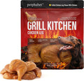 PETPHABET Rawhide Free Dog Chew Bones - Grilled Chicken Leg Dog Chews for Small Medium Breeds, Healthy Puppy Treats for Training & Teething, Made with Real Chicken, Natural Smoky Flavor, 11 Count