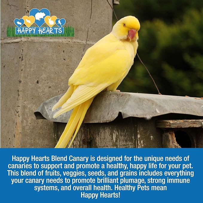 CountryMax Happy Hearts Total Blend Canary Food (8 Pounds)