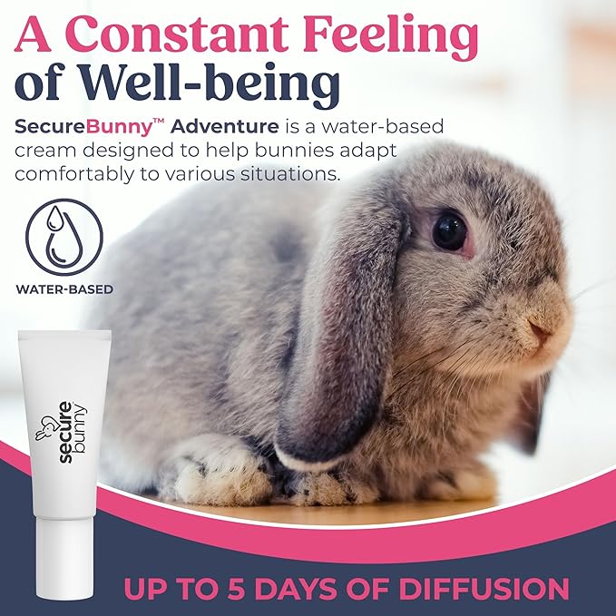 SIGNS SecureBunny Adventure, Water Based Pheromone Cream for Outdoor Stress Management, Helping Relieve Any Feeling of Anxiety and Stress
