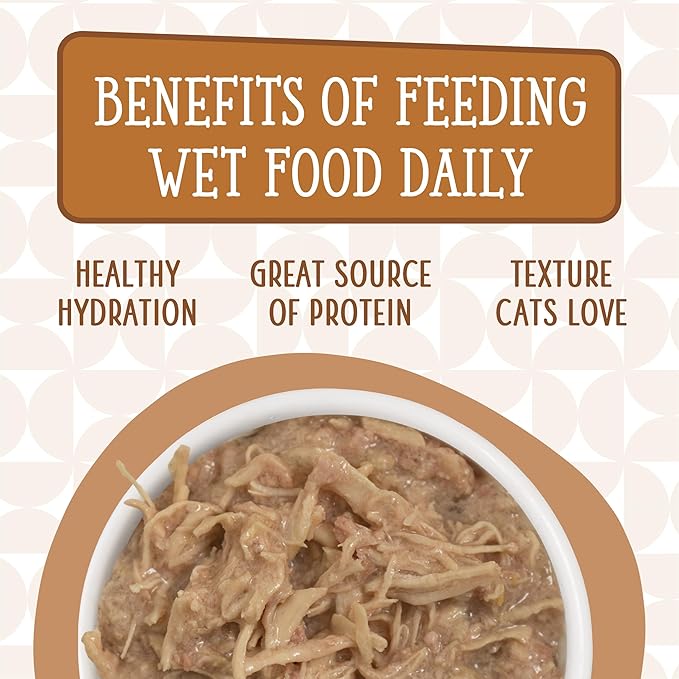 Weruva Cats in The Kitchen, Fowl Ball with Chicken & Turkey Au Jus Cat Food, 6oz Can (Pack of 24)