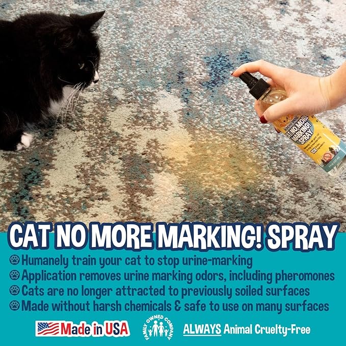 Bodhi Dog 3-in-1 Cat & Kitten Training Aid Spray + Cat No More Marking Spray Bundle