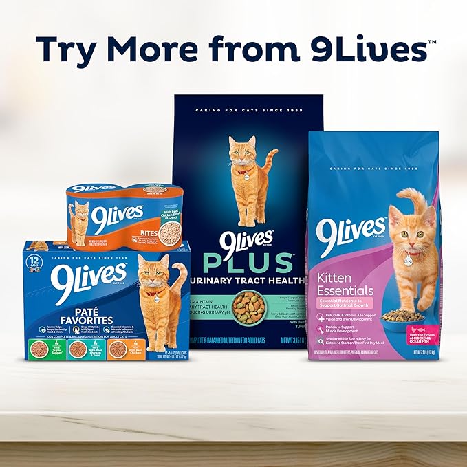 9Lives Daily Essentials Dry Cat Food, 20 Pound Bag