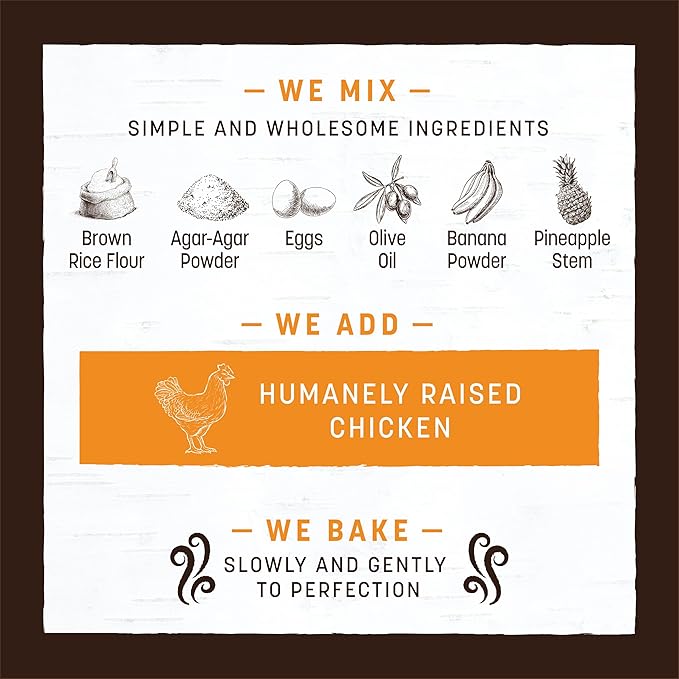 Earth Animal No Hide Chews - Long Lasting Rawhide Free Medium Dog Chews Rolls, Chicken - 3 Count Value Pack