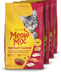 Meow Mix Hairball Control Dry Cat Food, 3.15 Pound Bag (Case of 4)