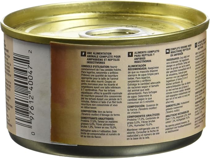 Zoo Med Laboratories SZMZM47 Zoo Can O Mini Mealies, 1.2-Ounce (Pack of 2)