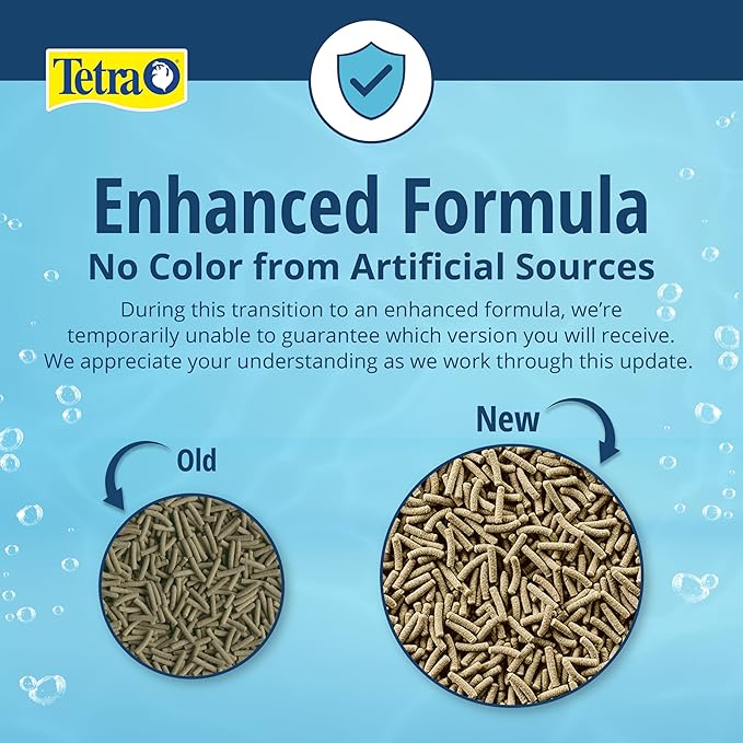 Tetra ReptoMin Floating Food Sticks Complete Food for Aquatic Turtles, Newts and Frogs, 2 LB (900 Grams)